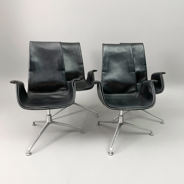 4 st fåtöljer Walter Knoll FK Chair