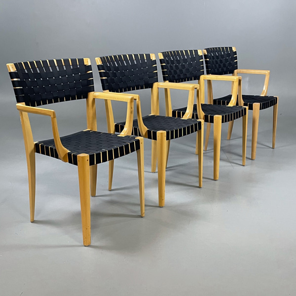 4st Karmstolar Offecct Tibro bok/svart