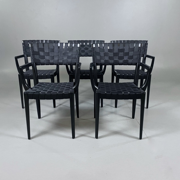 5st Karmstolar Offecct Tibro Svart