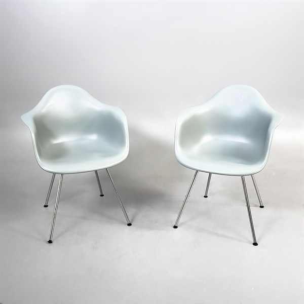 2st Karmstolar Vitra Eames Plastic Armchair DAX