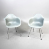 2st Karmstolar Vitra Eames Plastic Armchair DAX