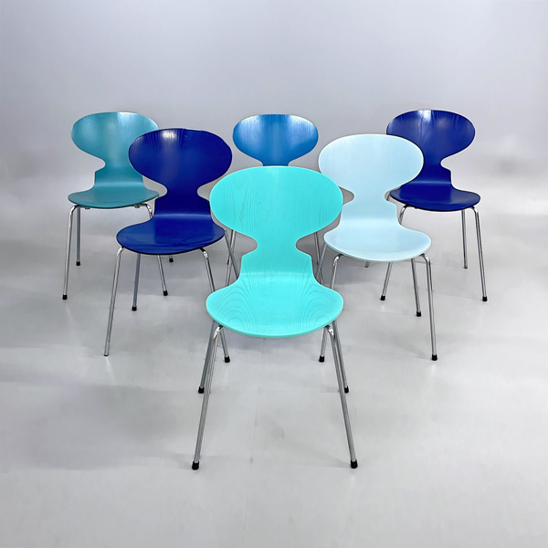 6 st Arne Jacobsen - Myran - FRITZ HANSEN