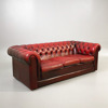 3-sits soffa Chesterfield