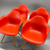  Ray & Charles Eames - 4st Plastic Armchair DAW - VITRA