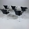 Arne Jacobsen - 5st Sjuan 3207 - FRITZ HANSEN