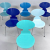Arne Jacobsen - 6 st Myran - FRITZ HANSEN