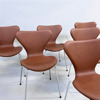 Arne Jacobsen - 6 st Sjuan 3107 - FRITZ HANSEN