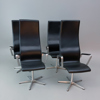 Arne Jacobsen - 4 st Oxford - FRITZ HANSEN