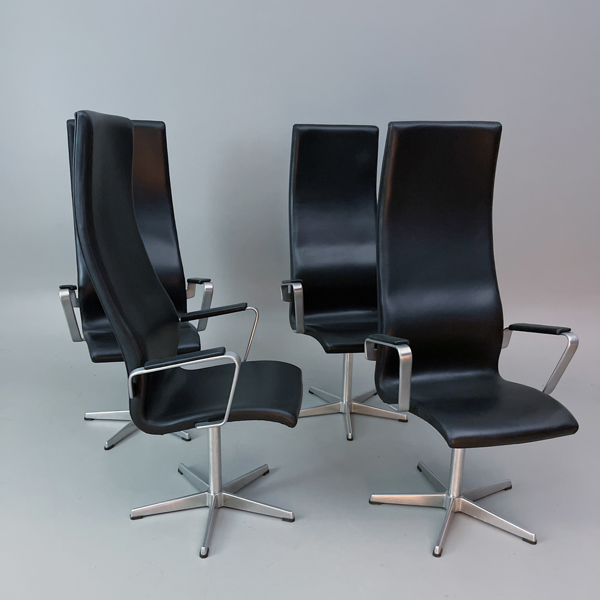 Arne Jacobsen - 4 st Oxford - FRITZ HANSEN