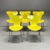 Caféstolar, Sjuan 3107, Fritz Hansen, Arne Jacobsen