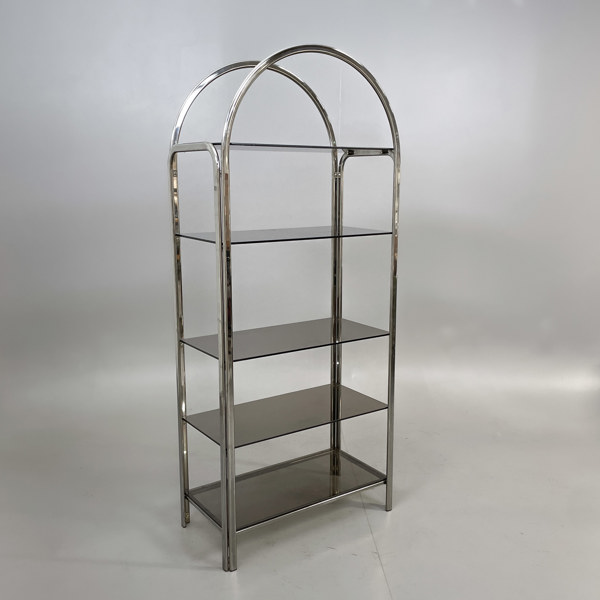 Hylla glas/krom