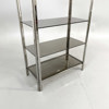 Hylla glas/krom