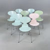 Arne Jacobsen - 8 st Myran - FRITZ HANSEN