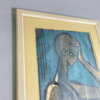 Träsnitt av Maj Hemberg, 77x37 cm