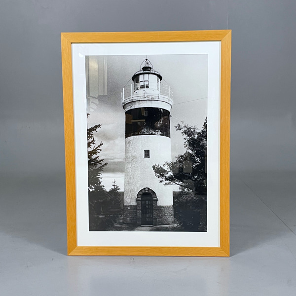 Fotografi i ram, Landsorts fyr, 91x67cm