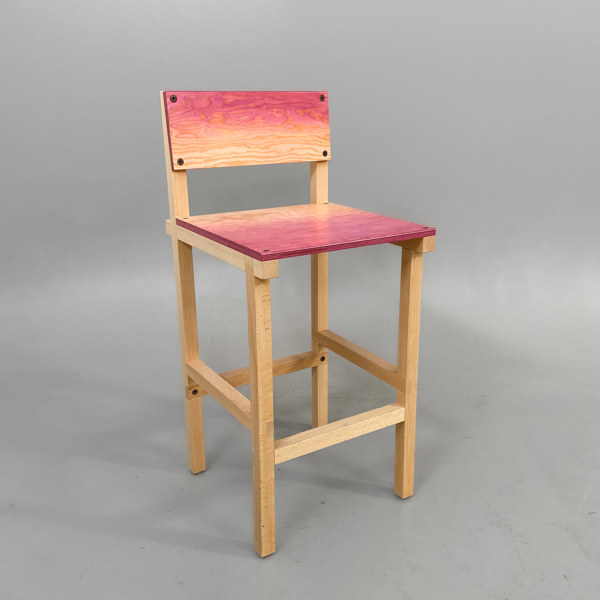 Barstol Blå Station Röhsska O191-65