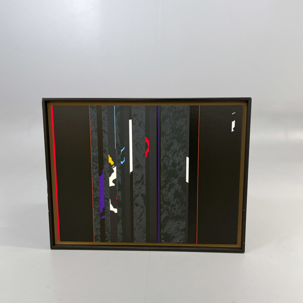 Litografi på kartong av Nils Kölare