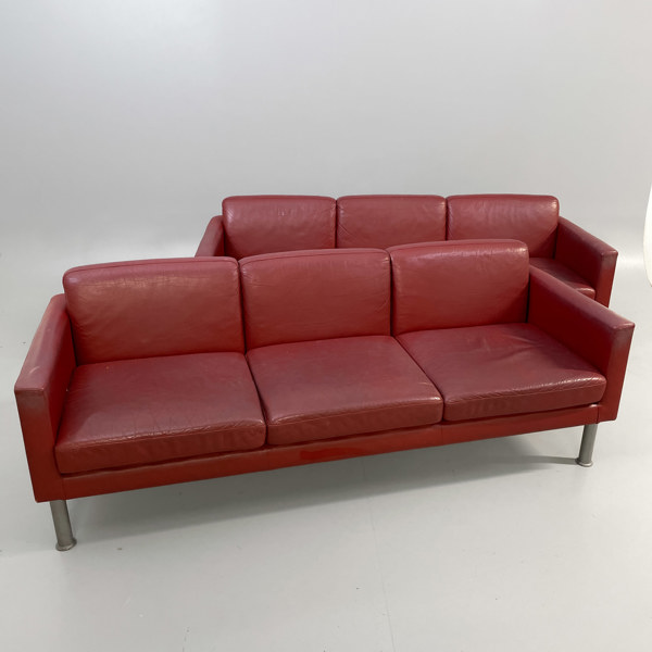 2 stycken 3-sits soffor