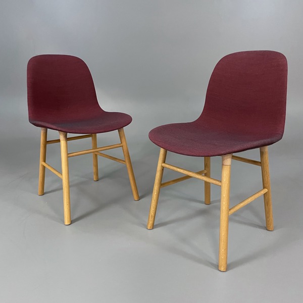 2st Stolar Normann Copenhagen Form Chair Röd